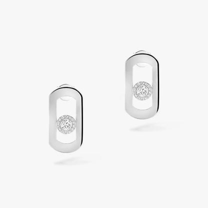 [Polaidi Jewelry]So Move Diamond Earrings in Yellow Gold