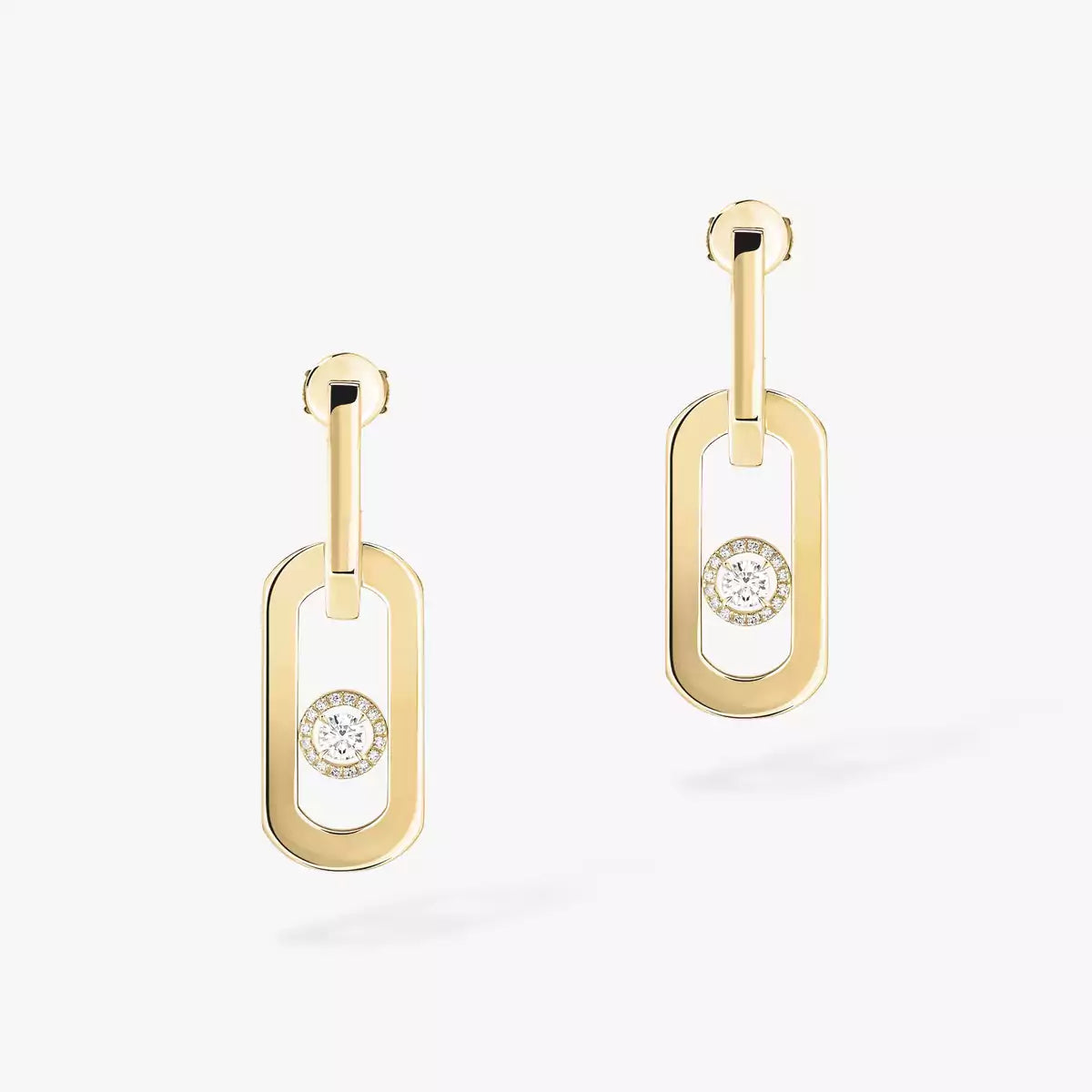 [Polaidi Jewelry] So Move XL Diamond Hoop Earring
