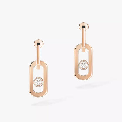 [Polaidi Jewelry] So Move XL Diamond Hoop Earring