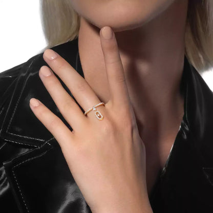 [Polaidi Jewelry]Move Uno Diamond Ring