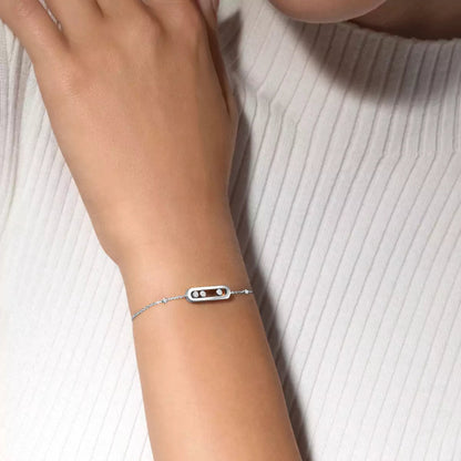 [Polaidi Jewelry]Baby Move Diamond Bracelet
