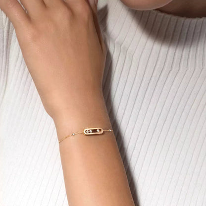 [Polaidi Jewelry]Baby Move Diamond Bracelet