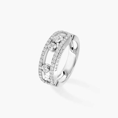 [Polaidi Jewelry] Move Gold Diamond Pave_ Ring