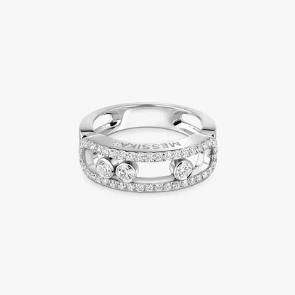 [Polaidi Jewelry] Move Gold Diamond Pave_ Ring