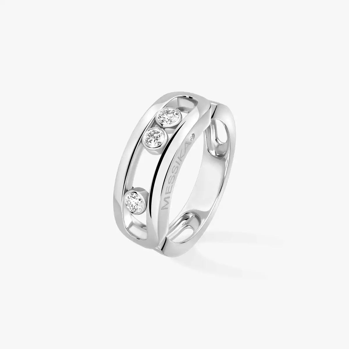 [Polaidi Jewelry] MoveGold Diamond Ring