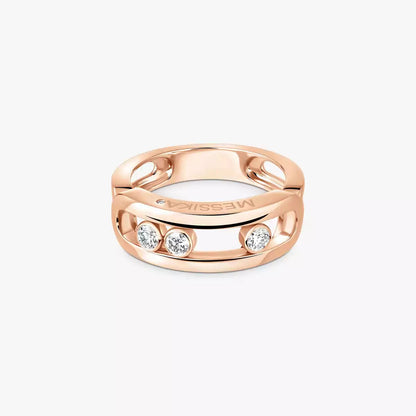 [Polaidi Jewelry] MoveGold Diamond Ring