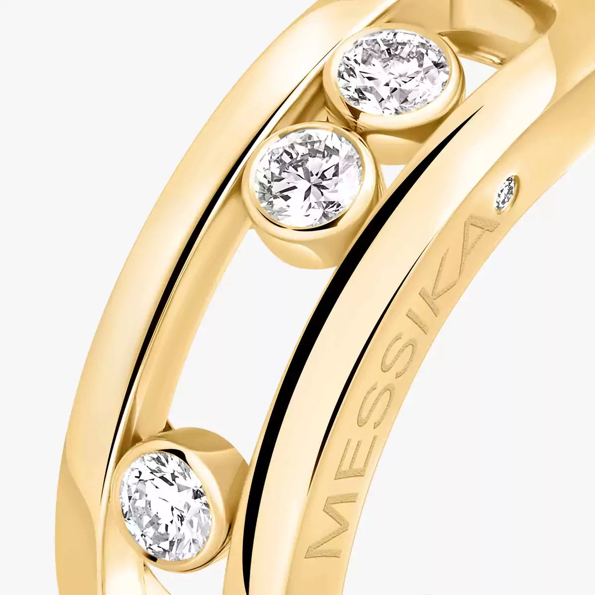 [Polaidi Jewelry] MoveGold Diamond Ring