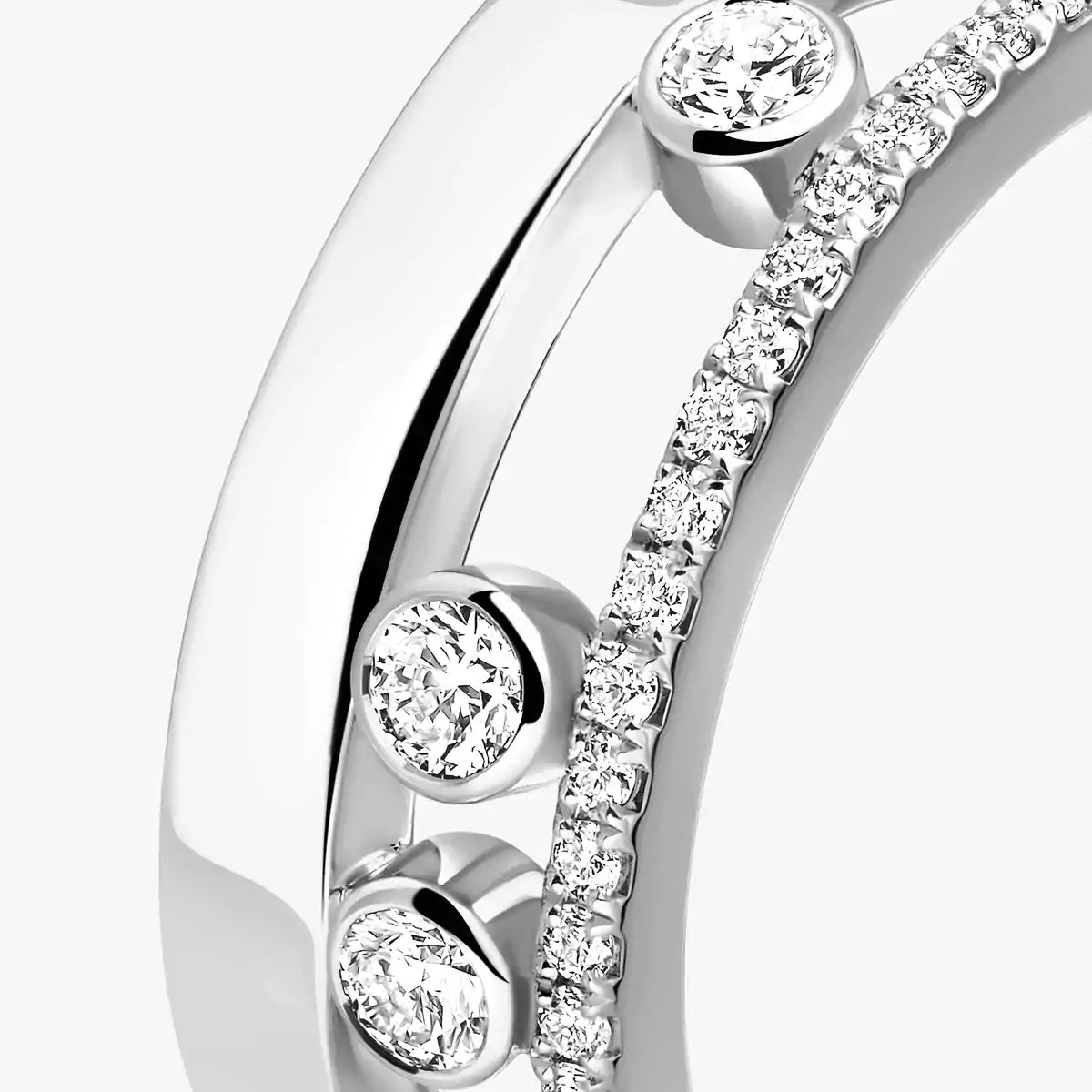 [Polaidi Jewelry]Move Romane Diamond Ring