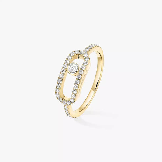 [Polaidi Jewelry]Move Uno Diamond Ring in Gold