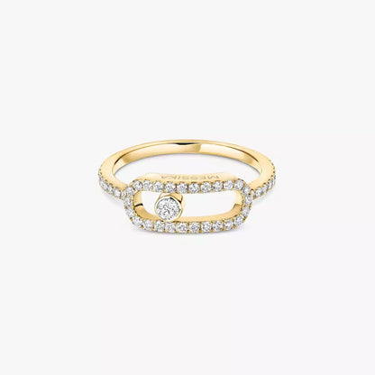 [Polaidi Jewelry]Move Uno Diamond Ring in Gold