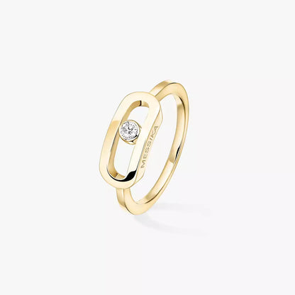[Polaidi Jewelry]Move Uno Diamond Ring in Gold