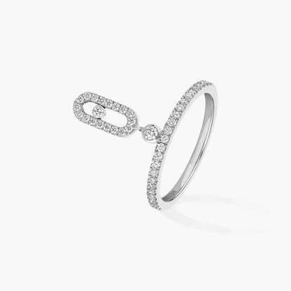 [Polaidi Jewelry]Move Uno Diamond Ring