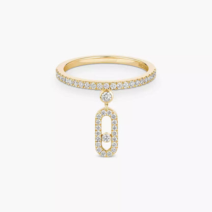 [Polaidi Jewelry]Move Uno Diamond Ring