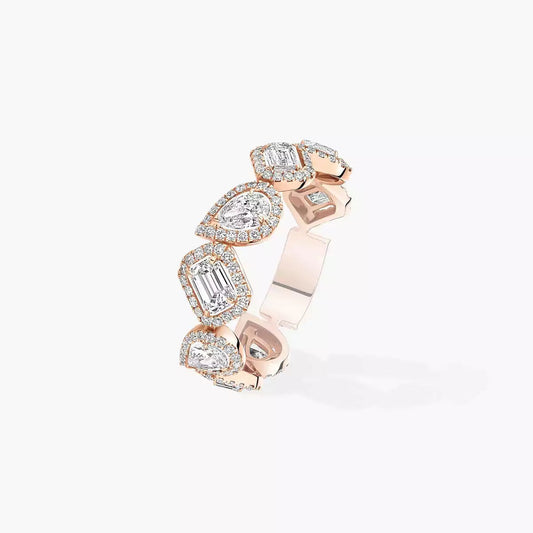[Polaidi Jewelry] Diamond Wedding Ring My Twin