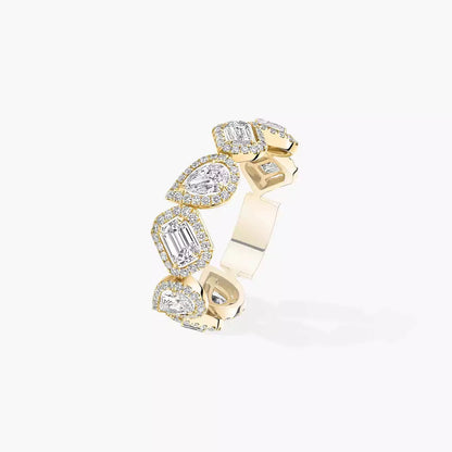 [Polaidi Jewelry] Diamond Wedding Ring My Twin