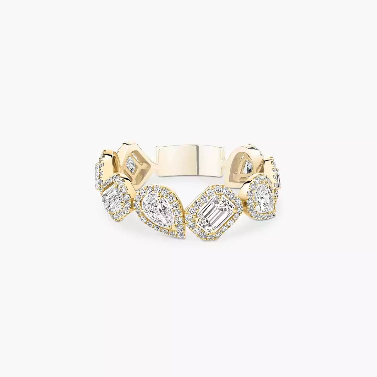 [Polaidi Jewelry]Diamond Wedding Ring My Twin