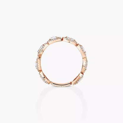 [Polaidi Jewelry] Diamond Wedding Ring My Twin