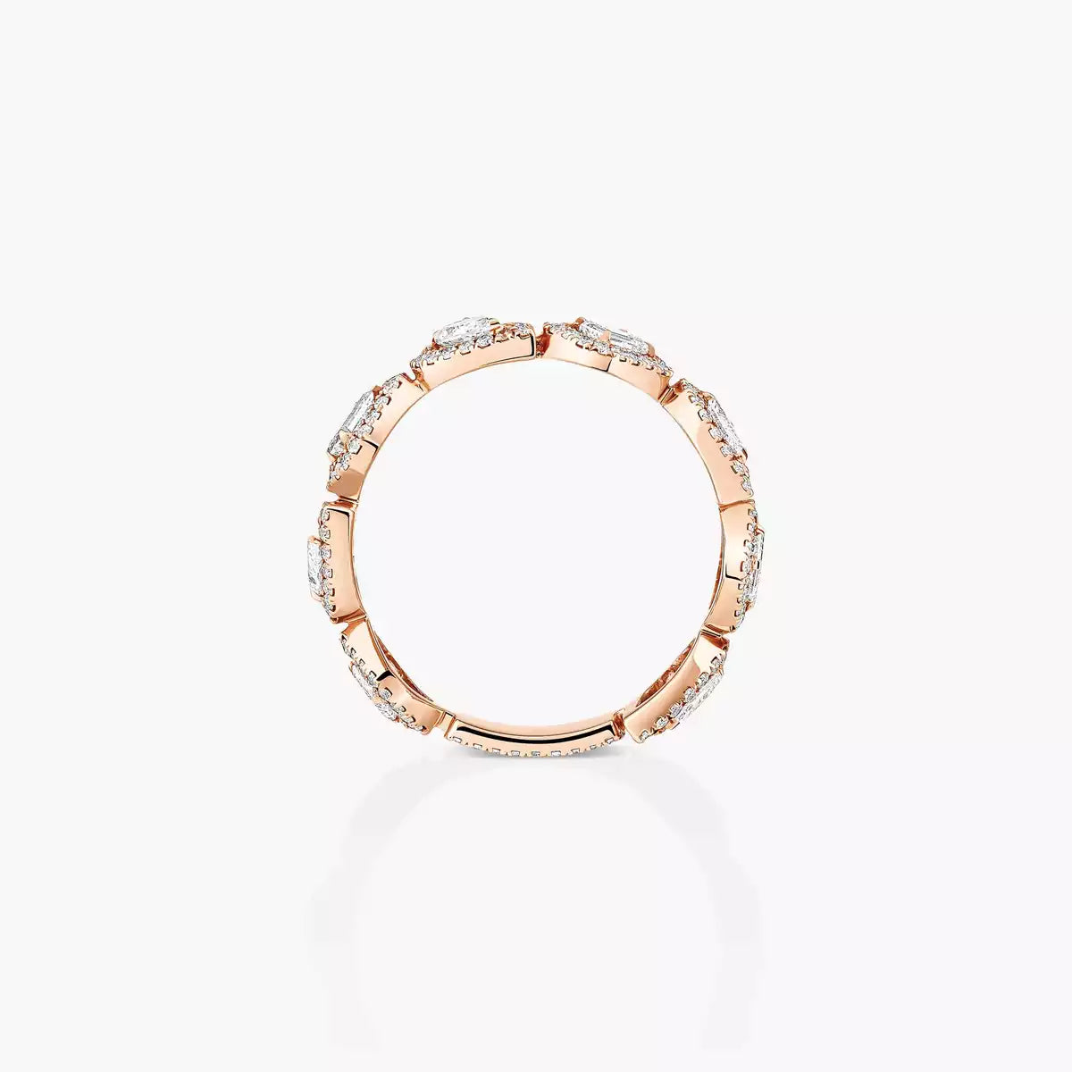[Polaidi Jewelry]Diamond Wedding Ring My Twin