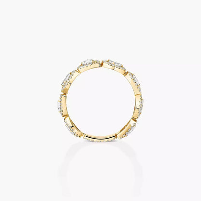 [Polaidi Jewelry] Diamond Wedding Ring My Twin