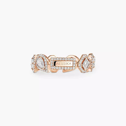 [Polaidi Jewelry]Diamond Wedding Ring My Twin