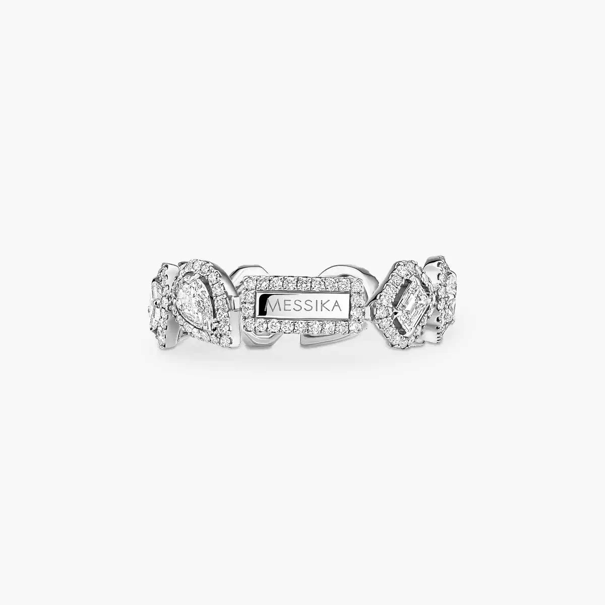 [Polaidi Jewelry]Diamond Wedding Ring My Twin
