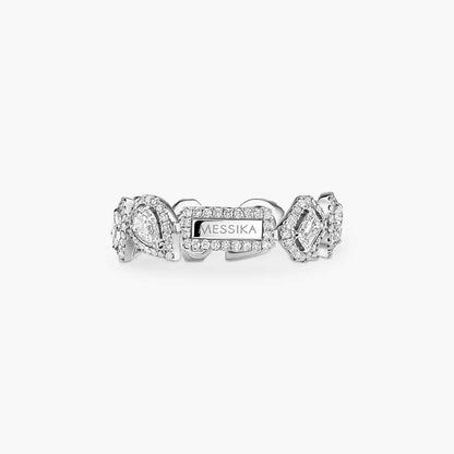 [Polaidi Jewelry]Diamond Wedding Ring My Twin