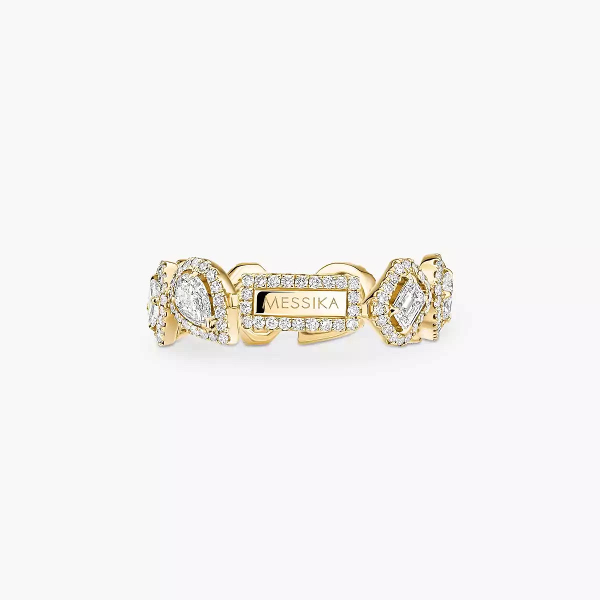 [Polaidi Jewelry]Diamond Wedding Ring My Twin