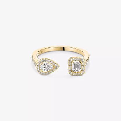 [Polaidi Jewelry]My Twin Toi Gold Diamond Ring