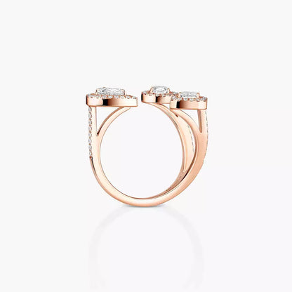[[Polaidi Jewelry] Diamond Ring 0,25ct My Twin Trilogy