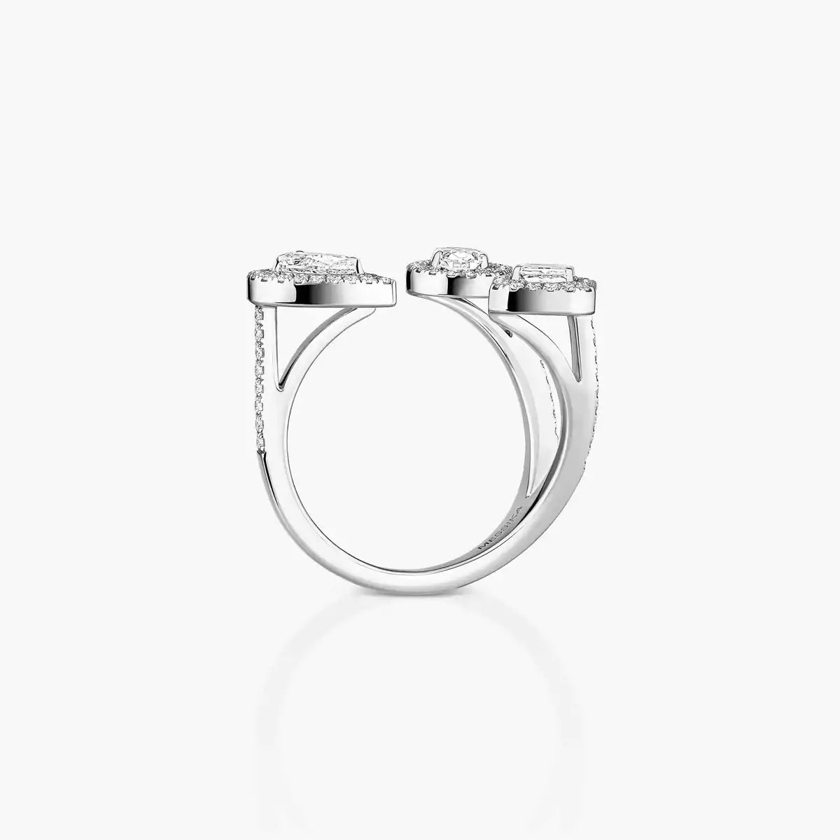 [[Polaidi Jewelry] Diamond Ring 0,25ct My Twin Trilogy