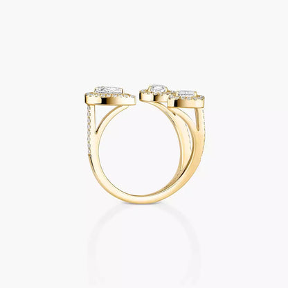 [Polaidi Jewelry]  Diamond Ring 0,25ct My Twin Trilogy