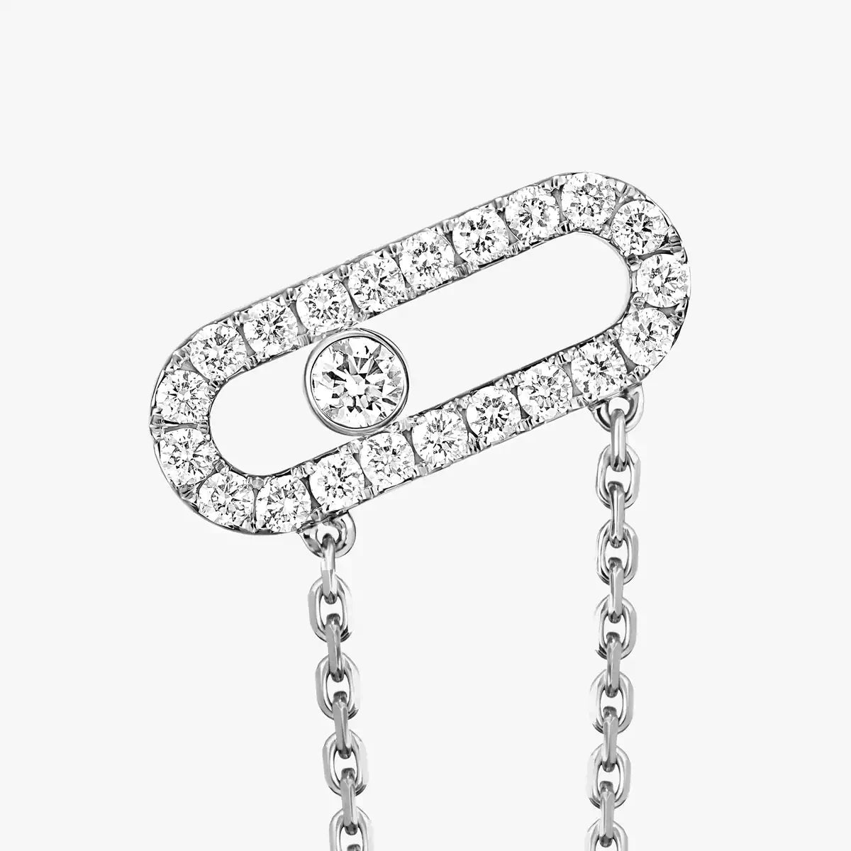 [Polaidi Jewelry]Move Uno Diamond Earrings