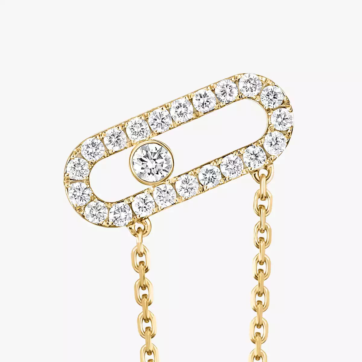 [Polaidi Jewelry]Move Uno Diamond Earrings