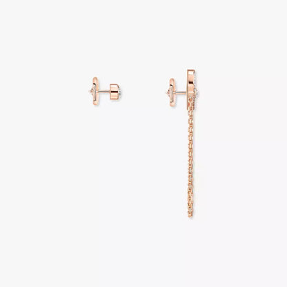 [Polaidi Jewelry]Move Uno Diamond Earrings