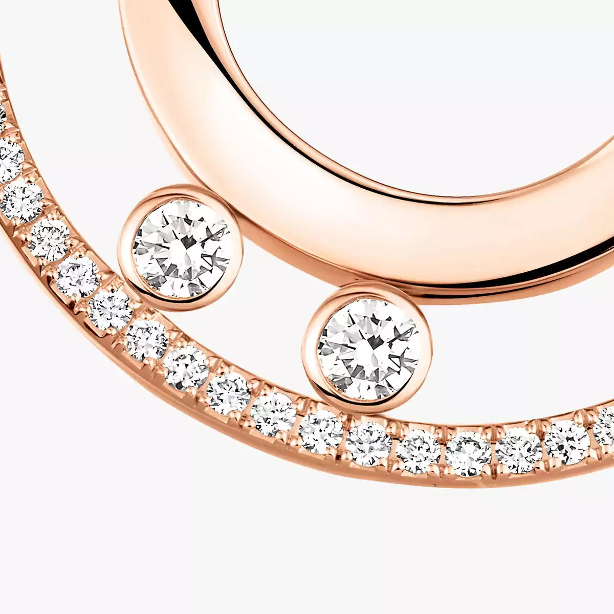 [Polaidi Jewelry] Move Romane Small Diamond Hoop Earrings