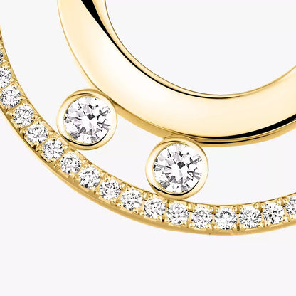 [Polaidi Jewelry] Move Romane Small Diamond Hoop Earrings