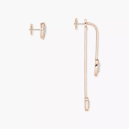 [Polaidi Jewelry]Diamond Drop Earrings My Twin