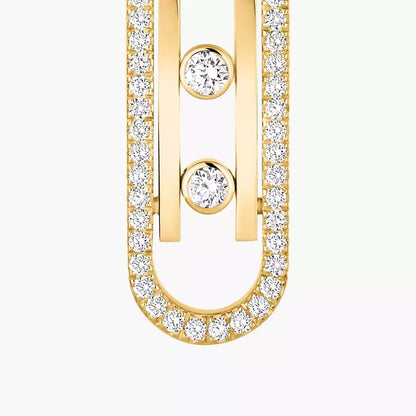 [Polaidi Jewelry]Diamond Pendant Earrings Move 10Th