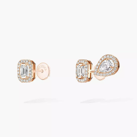[Polaidi Jewelry]Diamond Earrings 0,10ct My Twin 1+2