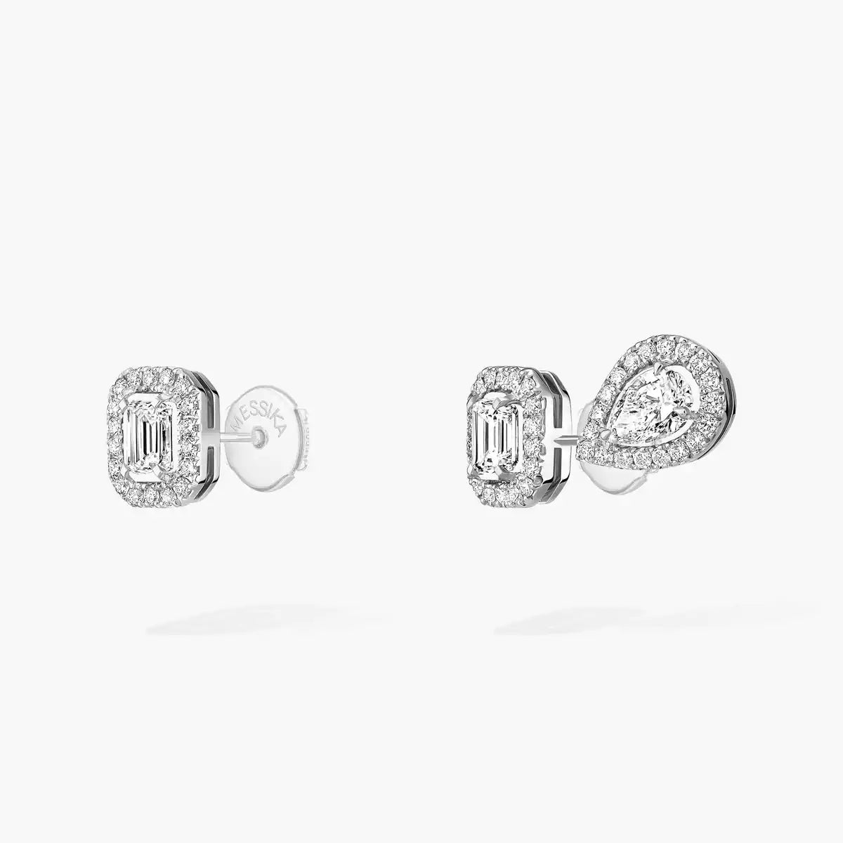[Polaidi Jewelry]Diamond Earrings 0,10ct My Twin 1+2