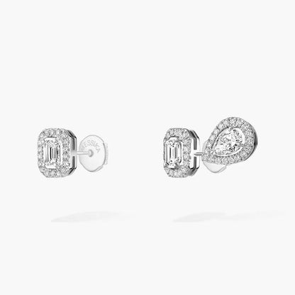 [Polaidi Jewelry]Diamond Earrings 0,10ct My Twin 1+2