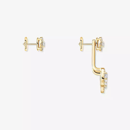 [Polaidi Jewelry] My Twin Trio  Diamond Earrings