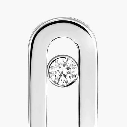 [Polaidi Jewelry]Move Uno Diamond Stud Earrings
