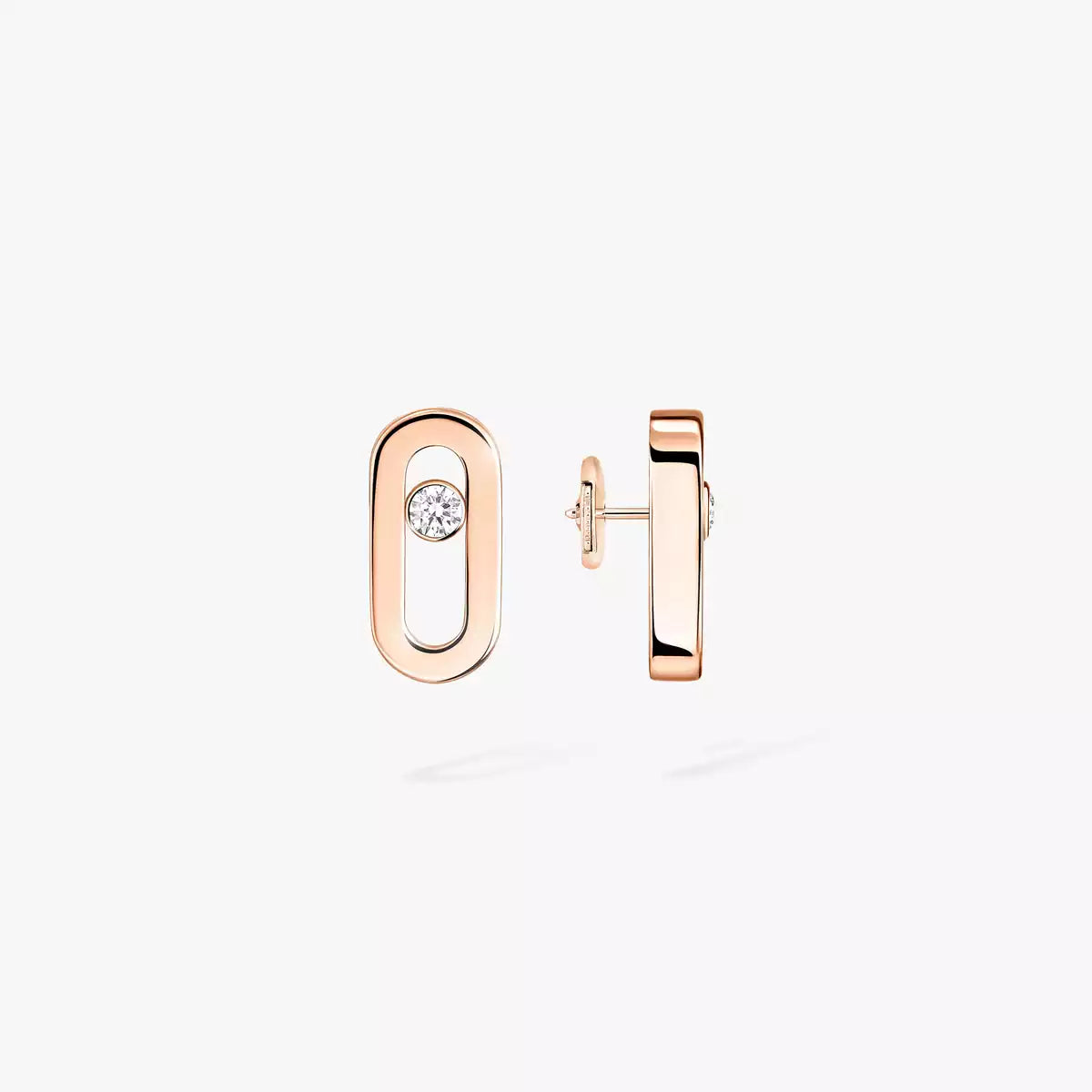 [Polaidi Jewelry]Move Uno Diamond Stud Earrings