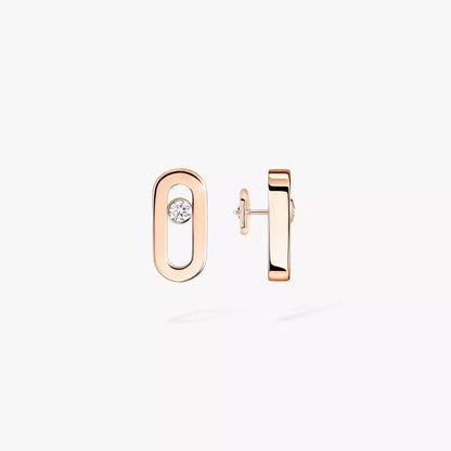 [Polaidi Jewelry]Move Uno Diamond Stud Earrings