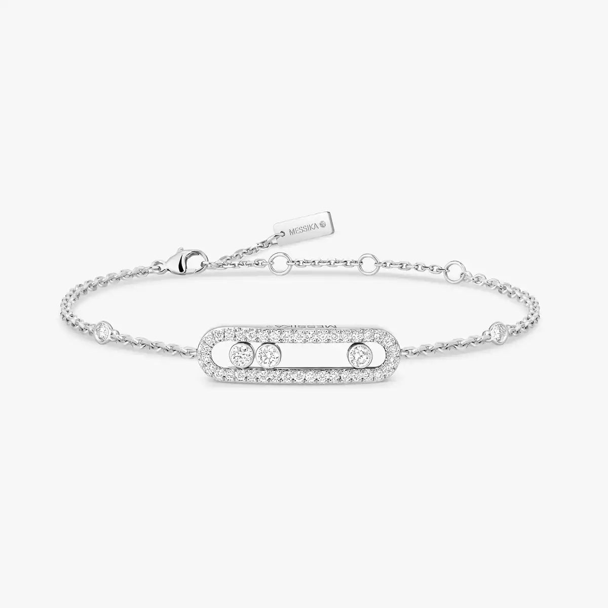 [Polaidi Jewelry]Pavé Baby Move Diamond Bracelet