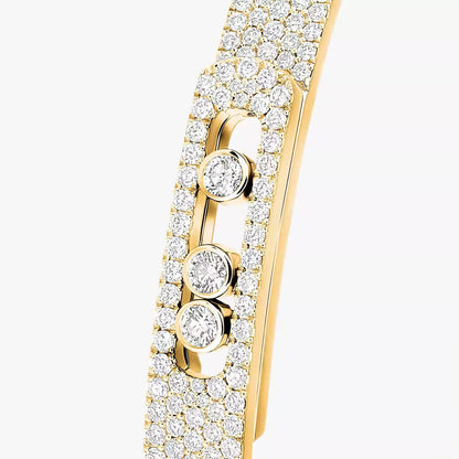 [Polaidi Jewelry]Move Noa Full Pavé Diamond Bangle Bracelet