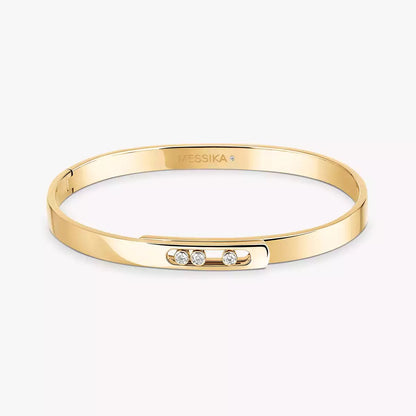 [Polaidi Jewelry]Move Noa Diamond Bangle Bracelet