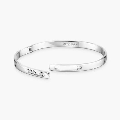 [Polaidi Jewelry]Move Noa Diamond Bangle Bracelet