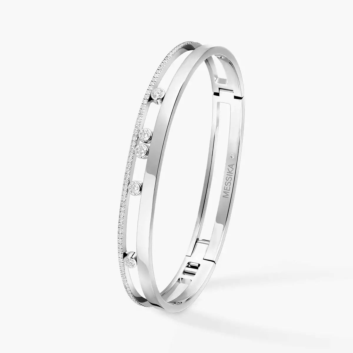[Polaidi Jewelry]Move Romane Diamond Bangle Bracelet